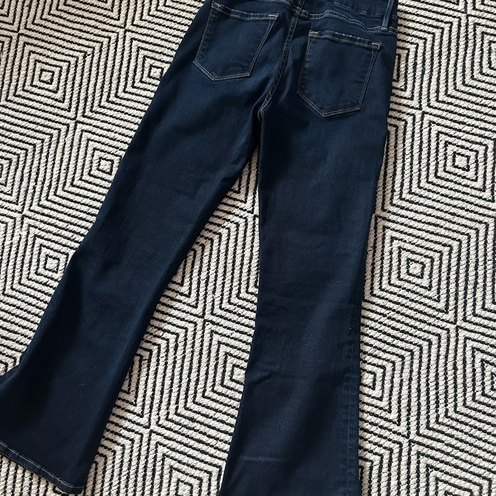 Frame Le Crop Mini Boot Side Split Jeans Size 25 - image 7